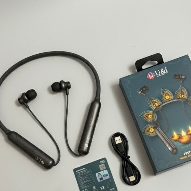 Unleash the Music: Reviewing the U&i FESTIVE 07 Wireless Neckband