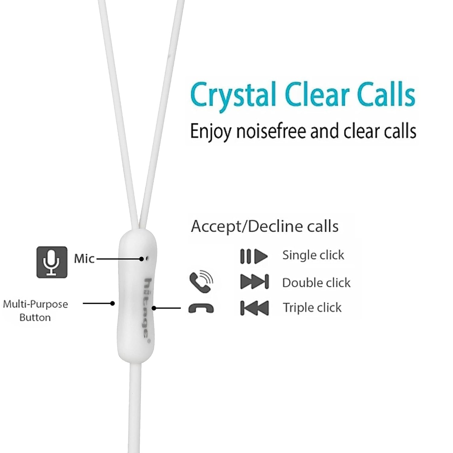 Hitage EB-13 Stereo Color Bass Series Earphone Wired Headset